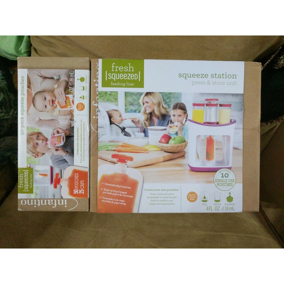 Infantino Kitchen New Infantino Fresh Squeezed Squeeze Station Baby